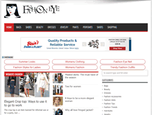 Tablet Screenshot of fashion-eye.net
